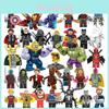 Marvel Superhero Boy Puzzle Building Block Toy Set 32pcs Plastic Material 4.5cm Height