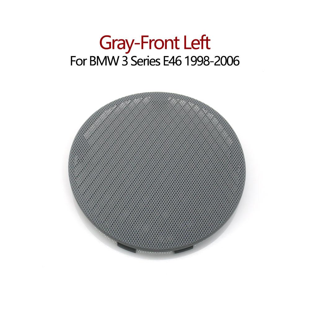 E46 Car Interior Front Left Right Door LoudSpeaker Speaker Cover Replacement For BMW 3 Series 1998-2006 51418213911 51418213912