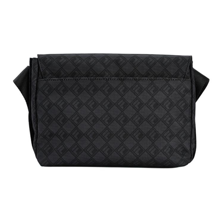 New FILA Fabric Messenger Bag, Crossbody Bag, Shoulder Bag Mini Men's Black F13M518110FBK