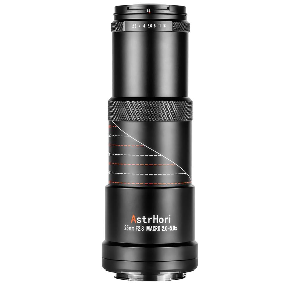 AstrHori 25mm MACRO Super Macro Lens for Canon RF Mount F2.8 2X-5X (2-Year Warranty)