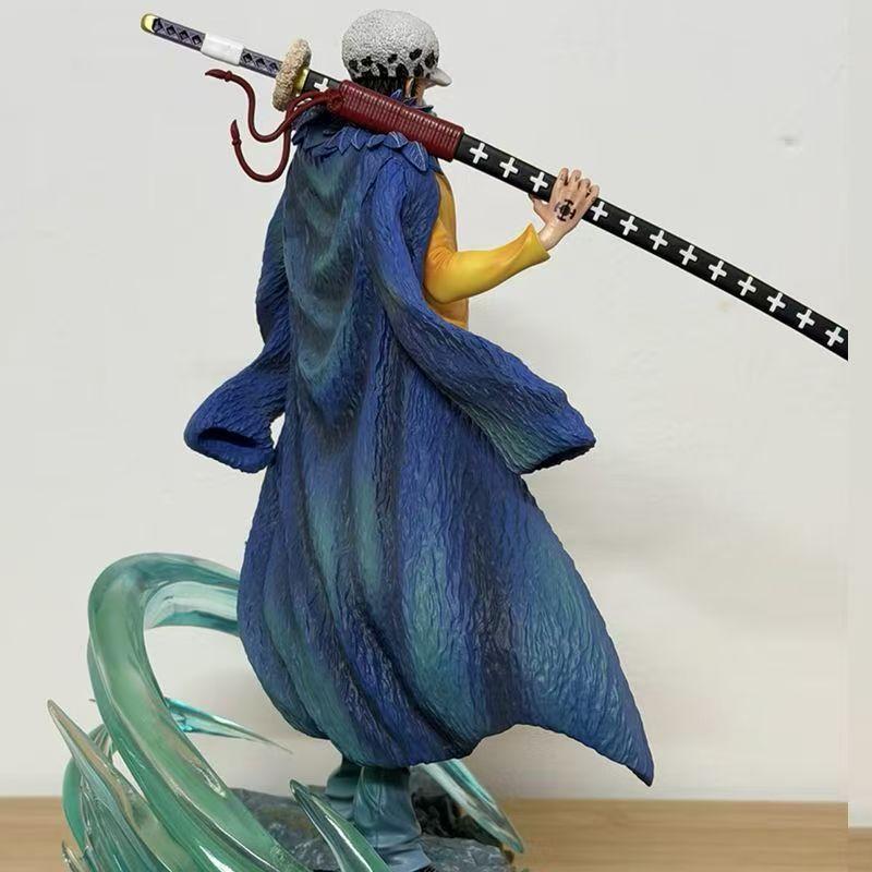 One Piece AS. Luo Anime Figura de Can be Glowing move be Head swap PVC 9.84Inch/25cm Combat Mode Collect ornament Toys Gifts