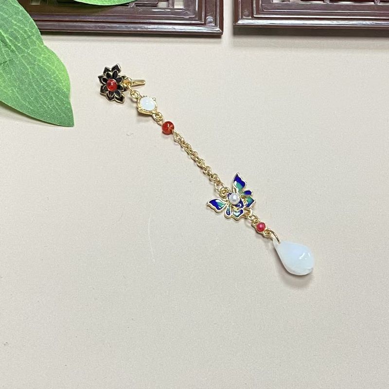 Chinese Fad Cheongsam Lappet Pendant New Chinese Original Retro Style Corsage Ornaments Han Dynasty Tassel Brooch Ornament Accessories