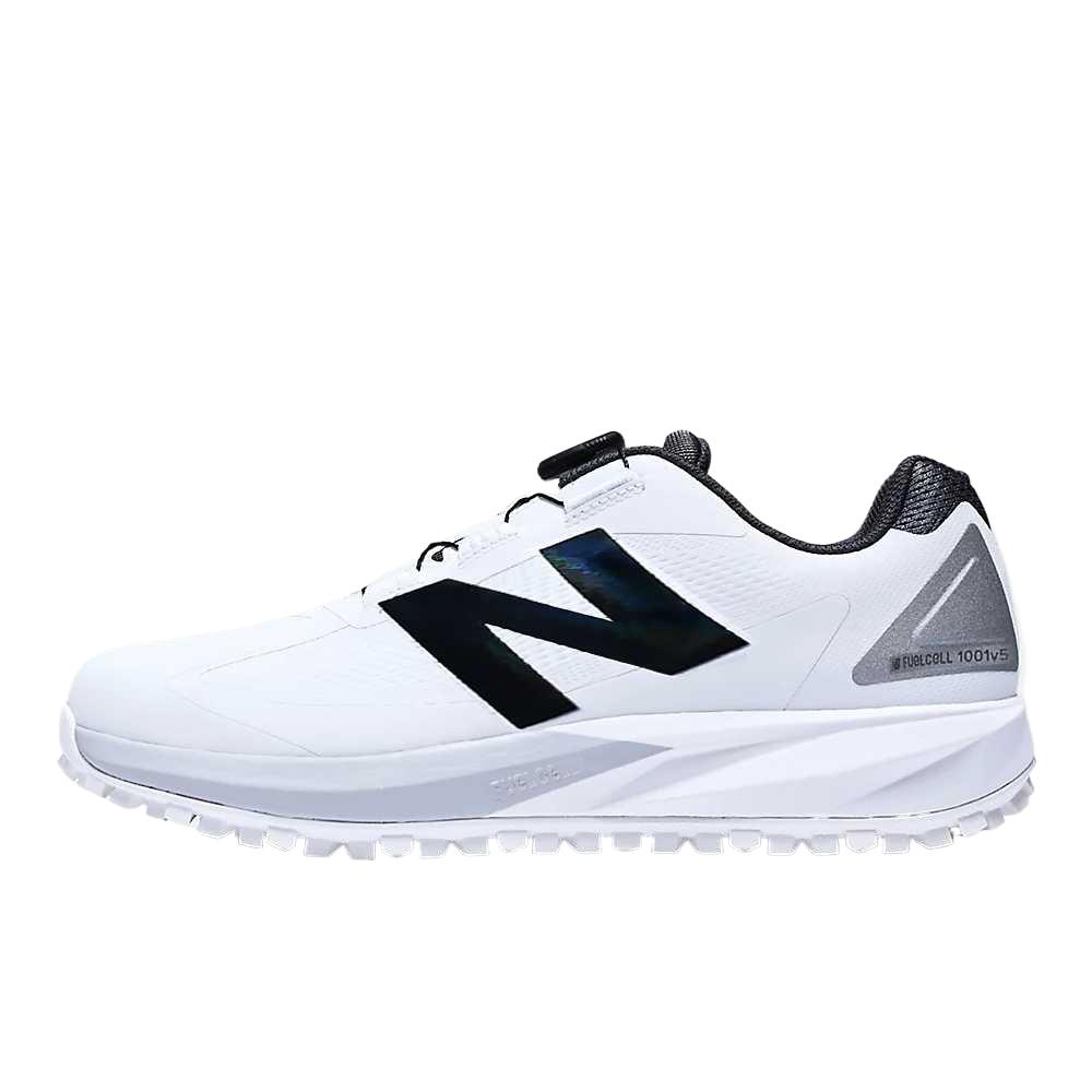 New Balance Nb Fuelcell 1001 V5 Boa Comfortable Fit Simple Low Top Golf Shoes Unisex Golf Shoes White UGB1001A