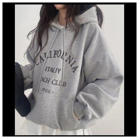 WEGO L Embroidered Parka Gray