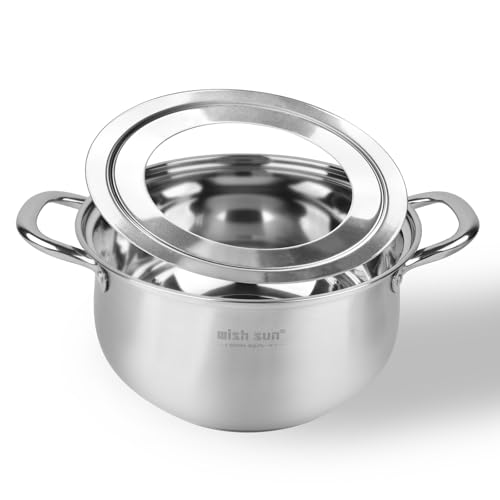 LINECY Steamer Set with Steaming Plate for Bamboo Steamers, Steamer, Steamer, Steaming Pot, Compatible with 18-24cm Bamboo Steamers, Steaming Plate, S