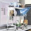 miflame Stainless Steel Over-Sink Dish Drying Rack