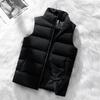 2025 vest men's jacket Korean version of the trend vest sleeveless thickened casual vest autumn and winter men's vest trend