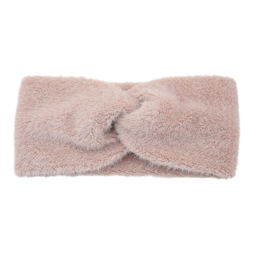 Europeisk og amerikansk plysj kryssstrikket pannebånd: Varme høst/vinter ørevarmere og hårtilbehør