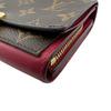 Louis Vuitton M64587 Compact Wallet Monogram Monogram Portefeuille Flore Compact Bifold Wallet Brown Monogram Used
