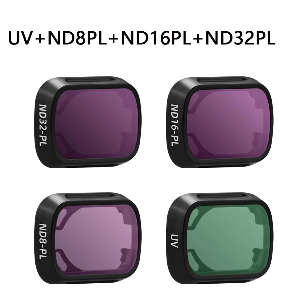 Aluminiumlegierung Kameraobjektivfilter Glas Schutzfilter Objektiv UV CPL Ersatz Drohnenzubehör für DJI Mini 3 Pro