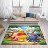Winnie The Pooh Cartoon Pattern Rug, Bedroom Play Mat, Bedroom Decor Rug, Living Room Rug, Crawling Mat, Gift Rug