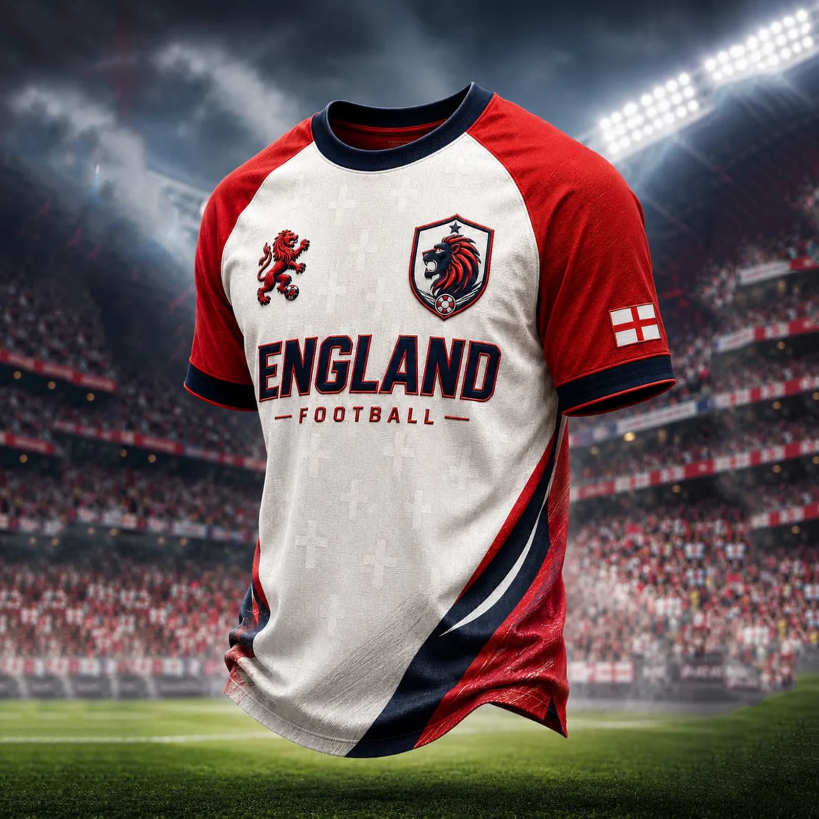 Men s Soccer Neck Short Sleeve Printed Top for Casual Sportswear XL