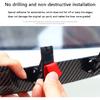Cars Universal Mini Tiny Trunk Spoiler Auto Exteriores Rear Tail Wings ,9.8inch,Carbon Fiber,1pcs