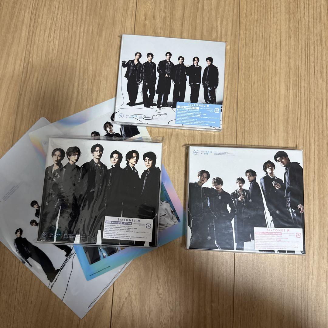 

[USED] SixTONES Album Voice All Formats