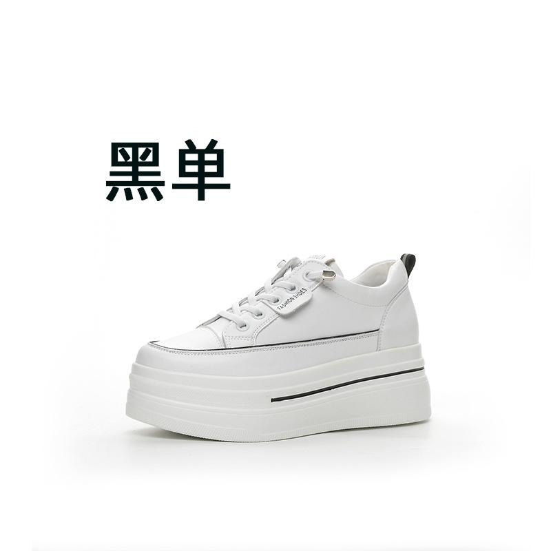 

Весна новая танкетка платформа повседневная обувь внутренняя высота увеличение женская обувь маленькая белая обувь одинарная обувь бархат 40