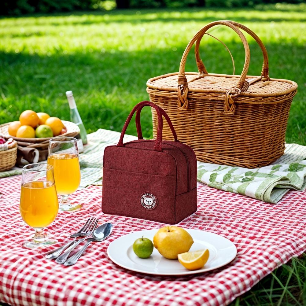 Lunch Bags for Work Insulated Lunch Bag for Women Kids Cooler Bag Thermal Bag Portable Lunch Box Ice Pack Tote Food Picnic Bags