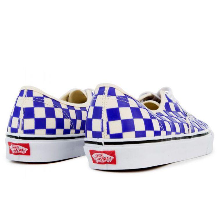 Vans Authentische Serie Thermochrom Farbwechselndes Schachbrett Low Top Canvas Schuhe Unisex Sneaker Blau VN0A38EMVKH