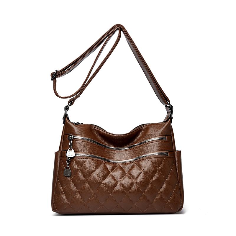 New Fashionable Women's Shoulder Bag with Diamond Pattern Quilted Crossbody Bag Suitable for Daily Use, Shopping, Commuting, Etc