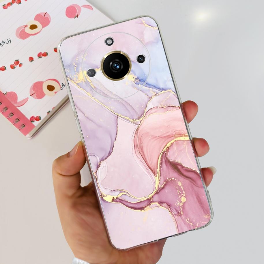 For Realme 11 Pro Plus Case RMX3740 RMX3741 Phone Cover Fashion Flower Butterfly Soft Silicone Funda For Realme 11 Pro 5G Bumper