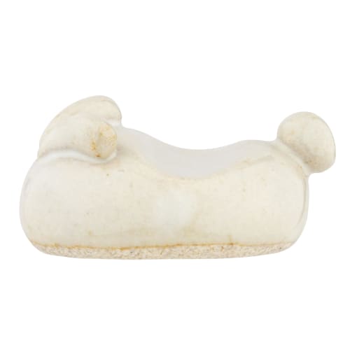 Chopstick Rest, Approximately 4 X 2.7 Cm, Bean Rabbit Design, White, 23464