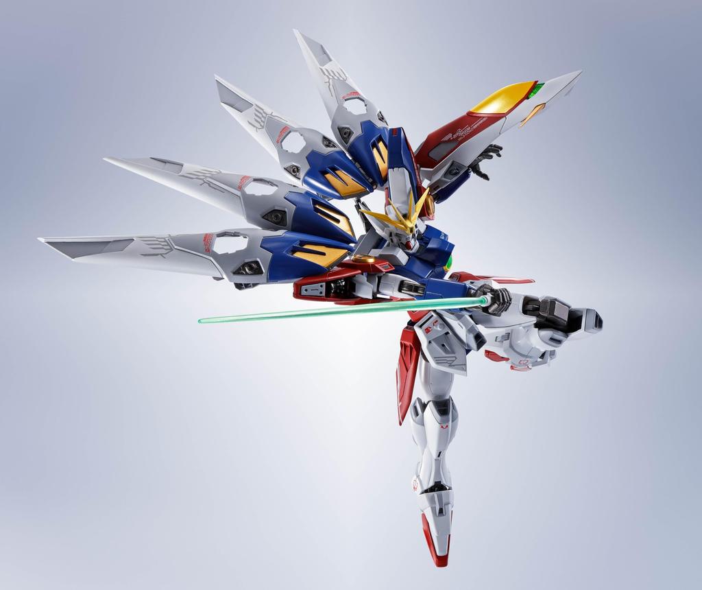 TAMASHII NATIONS METAL ROBOT SPIRITS New Mobile Suit Gundam Wing Wing Gundam Approximately and Action Figure [SIDE MS] Zero, 140mm, PVC, ABS, Die-cast