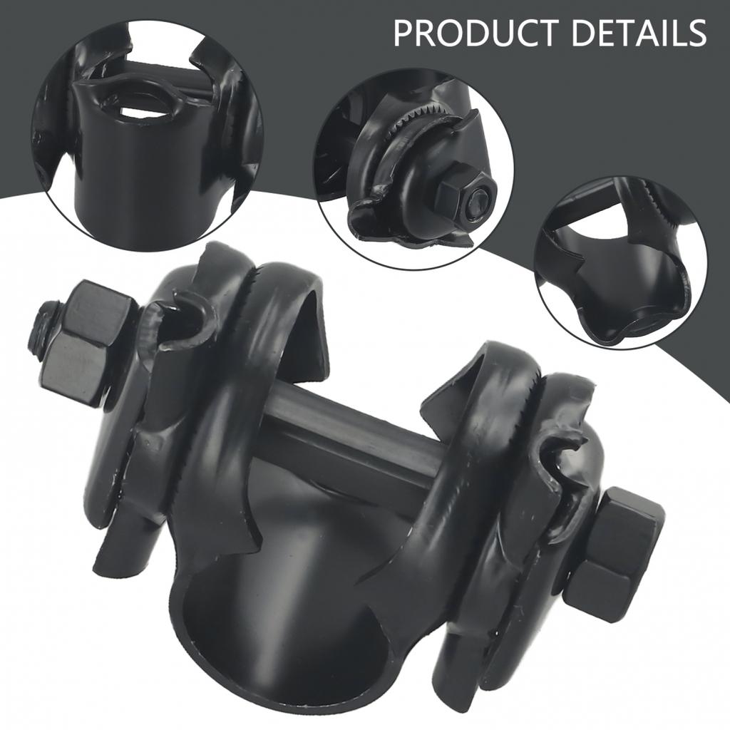 SADDLE / SEAT FIXING-CLAMP For Seatposts Mountain Bikes & Cycles 22.2mm BLACK