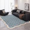 Modern Light Luxury Decoration Home Carpet Living Room Big Size Non-slip Coffee Tables Mat Easy Clean Room Decor Cloakroom Rug