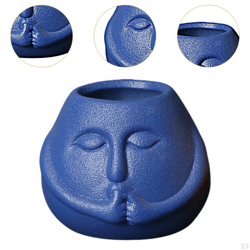 Cartoon Planter for Small Plants, Unique Flowerpot Garden Decor