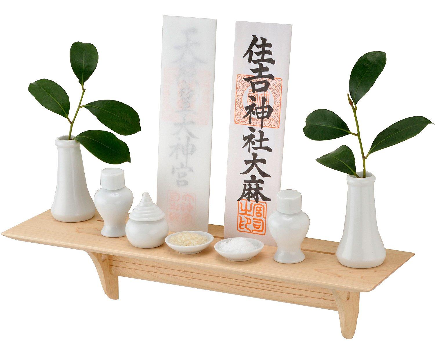 

Modern Shinto altar board kaede, kurumi