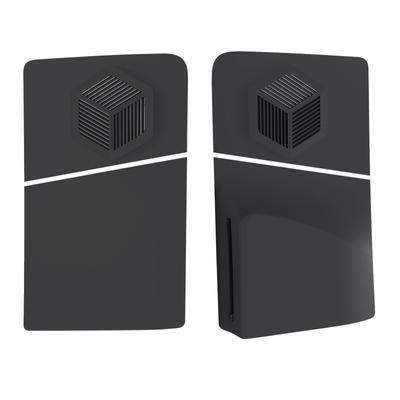 Cubierta Frontal para Consola PS5 Slim, Carcasa Lateral de Repuesto Personalizada con Aberturas de Ventilación, Placas de Cubierta ABS a Prueba de Polvo para PS5 Slim Edición Disco