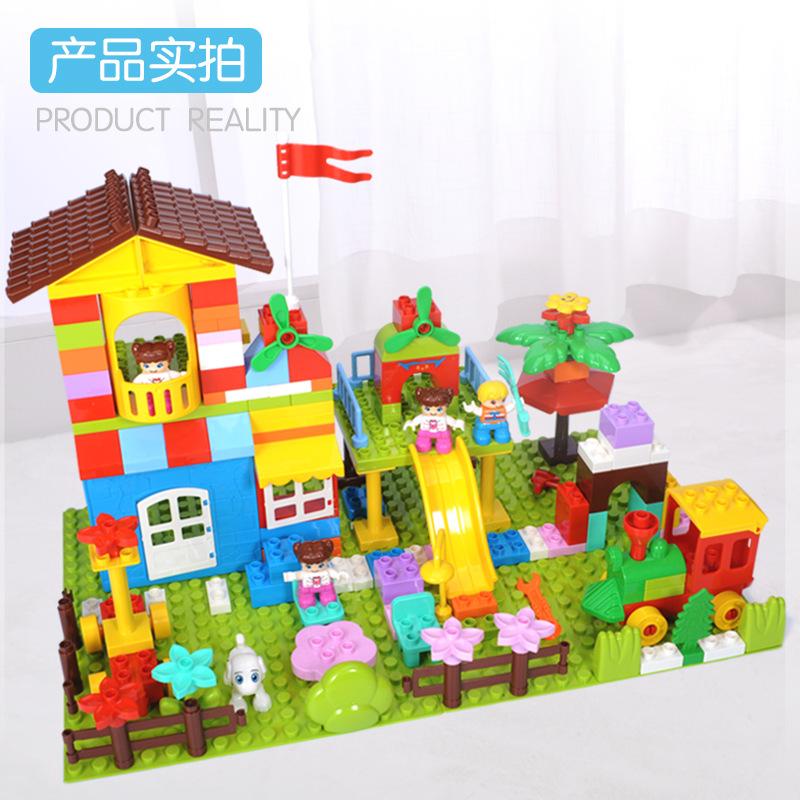 Children'S Diy Creative Variety 168 Particles Large Particles Building Block Early Education Puzzle Assembly Toy Gift