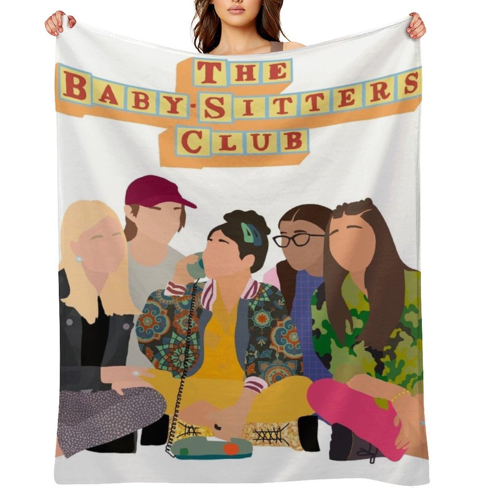 Baby-Sitters Club Throw Blanket Luxury Thicken Multi-Purpose Cute Plaid Kid S Blankets 30x40in