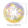 Cartoon Rainbow Unicorn Birthday Decoration Balloon Unicorn Plate Tablecloth Cake Decoration Party Supplies Birthday Gift