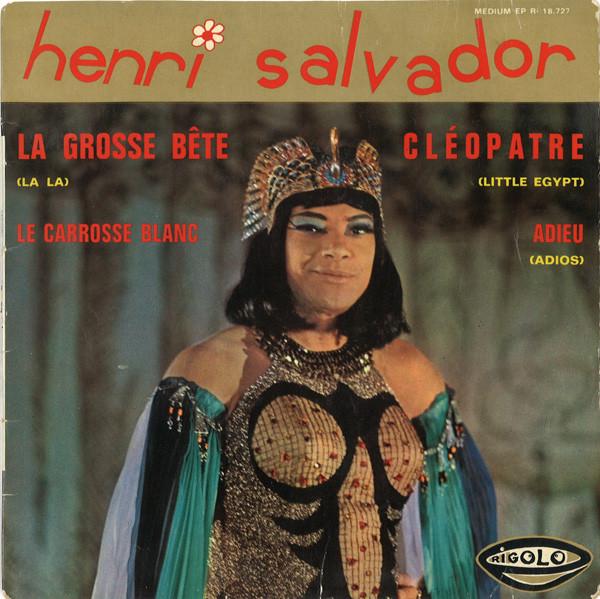 

7inch Record HENRI SALVADOR La Grosse Bte Clopatre RI18727 Rigolo 1964 France Pop Used