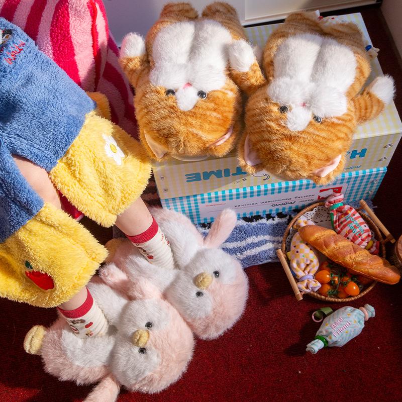 Memory Foam Bootie Slippers for Women Warm Cozy Slipper Boots with Fuzzy Plush Lined Women's Winter Non Slip House Shoes for Indoor Outdoor Home Shoes