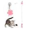 Small Octopus Cat Toy Suction Cup Hanging Cat Toy Squid Retractable Hanging Door Pet Supplies Self-hey Interactive