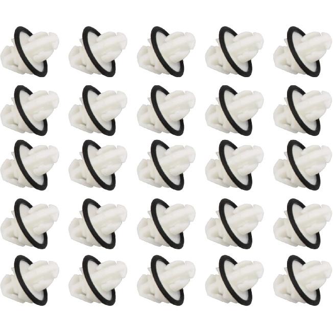 50PCS Side Body Panel Trim Molding Clip Center Molding Clip Bumper Corner Cover Clip Compatible with Mercedes Benz Sprinter 1500 2500 3500 3500XD #