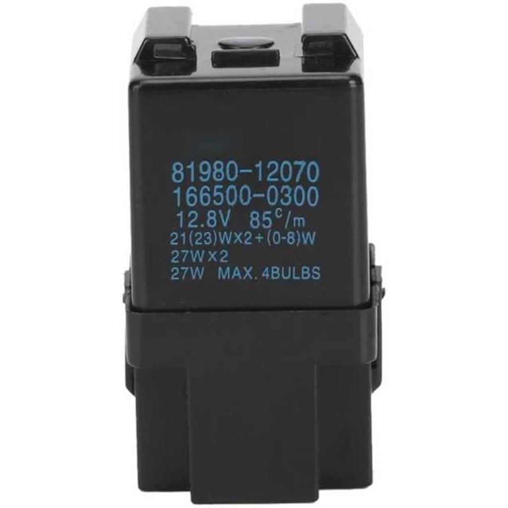 zhaoyaoni Flasher Relay Turn Signal 81980-12070 Fit for Toyota Replacement Auto Accessory Auto Flasher Relay Turn Signal