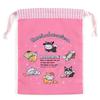 Sanrio Sanrio Characters Drawstring Pouch Set 574350 (Shiba Inu)