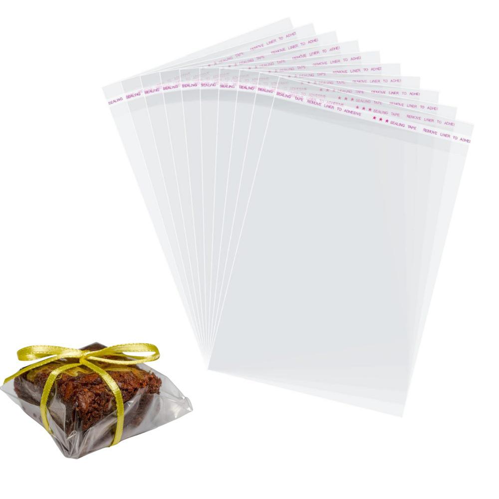 Transparent Self-Sealing OPP Bag with Custom Printing for Clothing Packaging