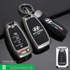 High-End Key Case for 21 Hyundai Models: Fits 2020 Elantra, Reina, ix35 – Unisex Car Key Shell with Buckle