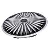 4 Pcs 17in Hubcaps Stylish Look Wear Proof ABS Universal Fit Snap On R17 Wheel Rim Cover for Most