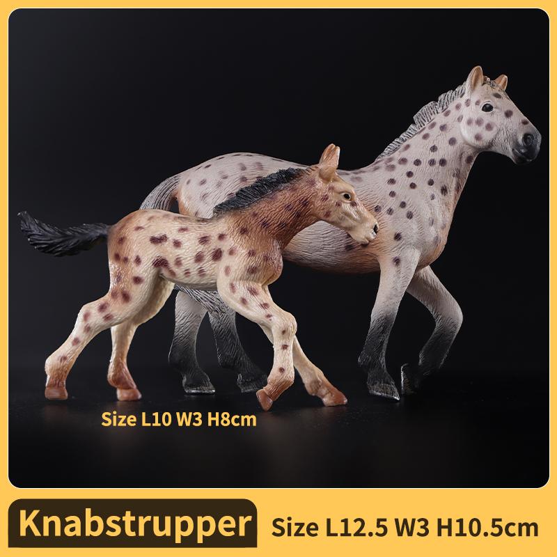 Realistic Wild Horse Action Figure Plaything - Collector-Worthy Animales Miniature Children-Friendly Perfect Present for Animal Lovers