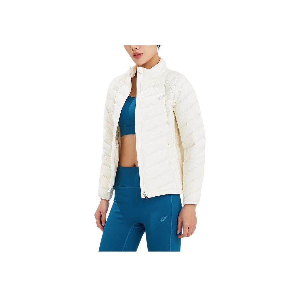 New Asics Down Jacket Women's Birch Tree White 2032C928-200