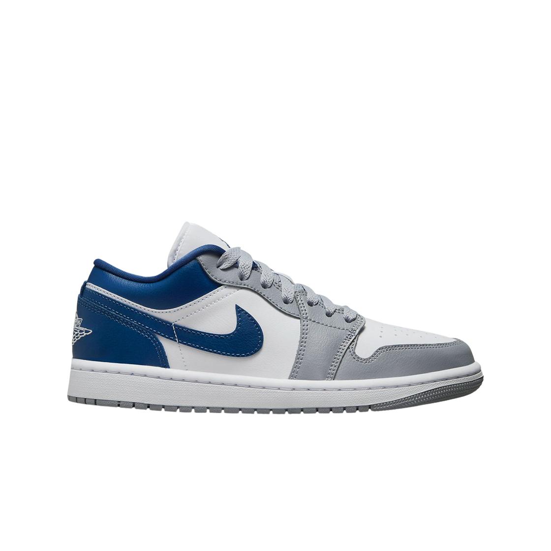 

Женские кроссовки W Jordan 1 Low White Grey Blue DC0774-042