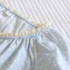 Women's Floral Print Pure Cotton Gauze Pajama Set - Spring/Summer Long Sleeve & Pants