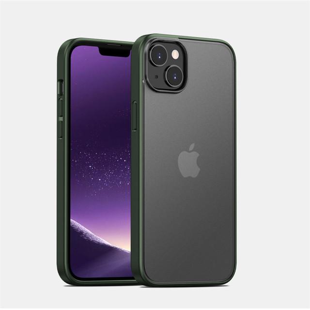 

Роскошный матовый полупрозрачный чехол для Iphone 14 13 11 12 Pro Max Mini Xr X Xs 7 8 Plus, мягкий силиконовый чехол-рамка For iPhone 14 Pro