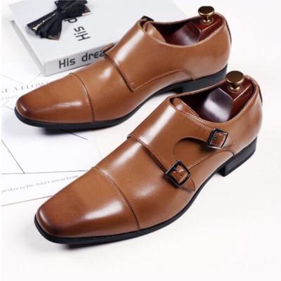 Chaussures pour hommes à la mode en cuir PU chaussures de soirée habillées pour hommes bout pointu mocassins pour hommes grande taille 48 zapatos de vestir para hombre luxe H557