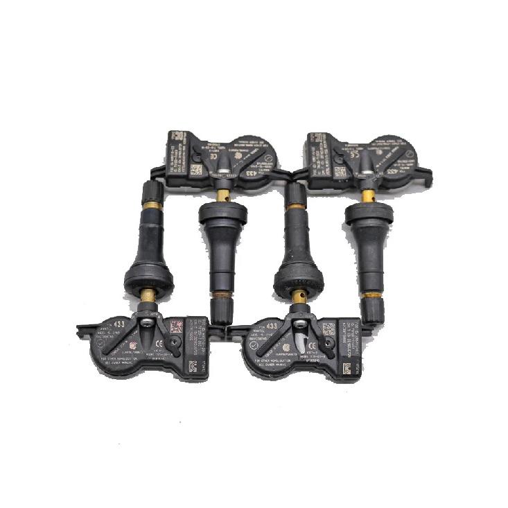 4PCS FOR 2018-2024 JEEP COMPASS TPMS 433MHz TIRE PRESSURE SENSOR TPMS JEEP TIRE AIR PRESSURE SENSOR 68313387AB 68313387AC 4 Pieces