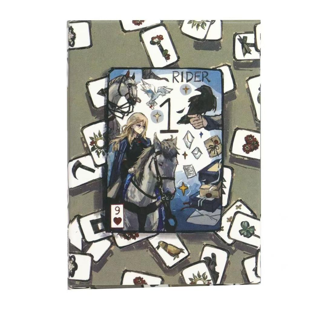 Primitive Lenormand Deck Rana System 9*6cm 42 Pcs Beginner-Friendly Lenormand Cards
